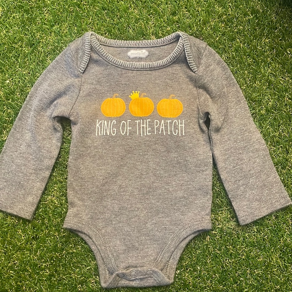 Mudpie pumpkin patch onesie